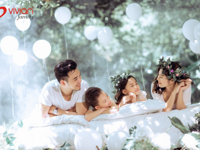 Ảnh Gia Đình phong cách Hàn Quốc