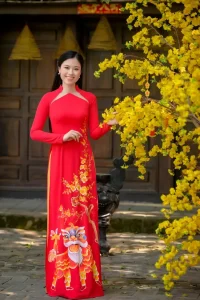 Chụp ảnh Tết áo dài