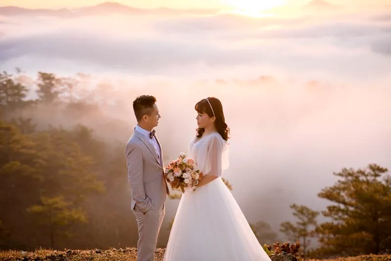 Chụp ảnh cưới Đà Lạt - Ghi dấu khoảnh khắc "để đời" của hai bạn